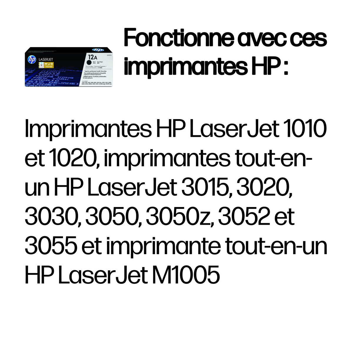 HP 12A original LaserJet original Toner cartridge Q2612A black standard capacity 2.000 pages 1-pack