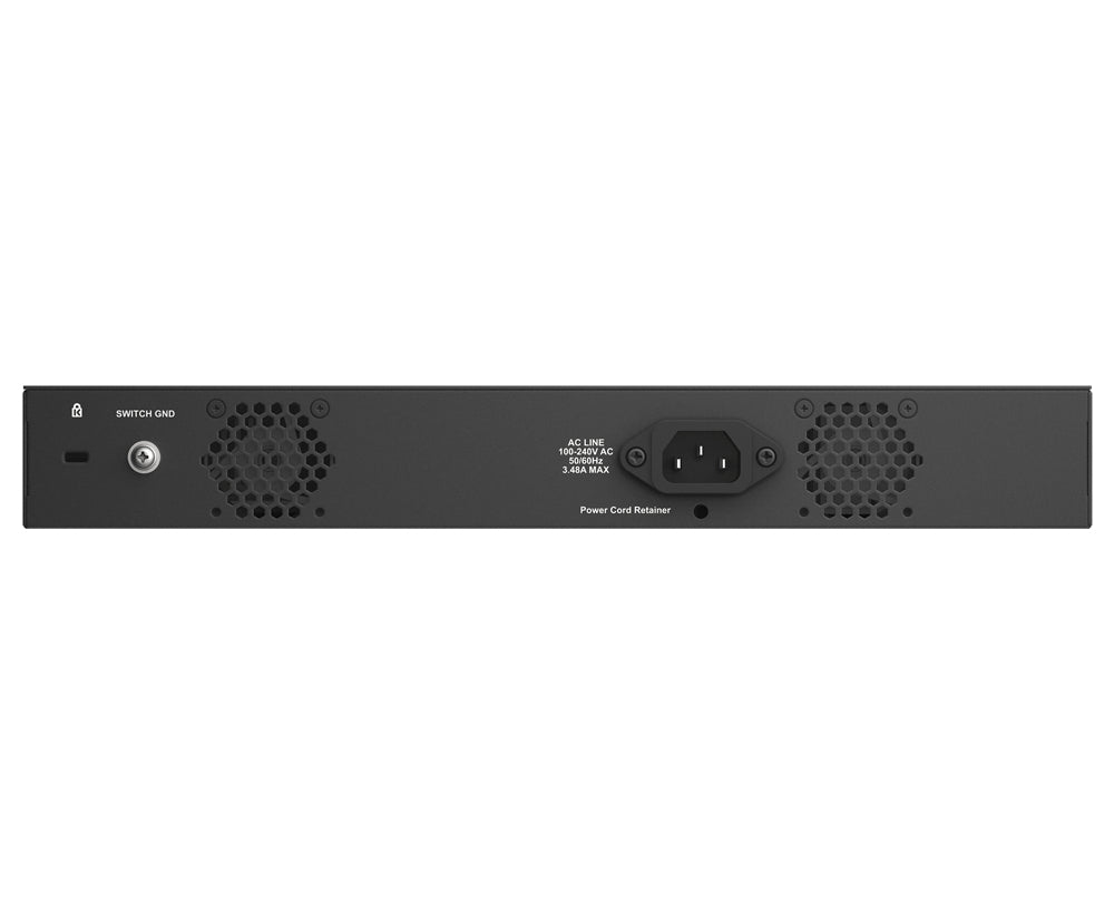 D-LINK Smart+ L2+ 8 ports 2.5 GbE PoE+ and 2 ports 10 GbE SFP+ - Budget PoE 240 W