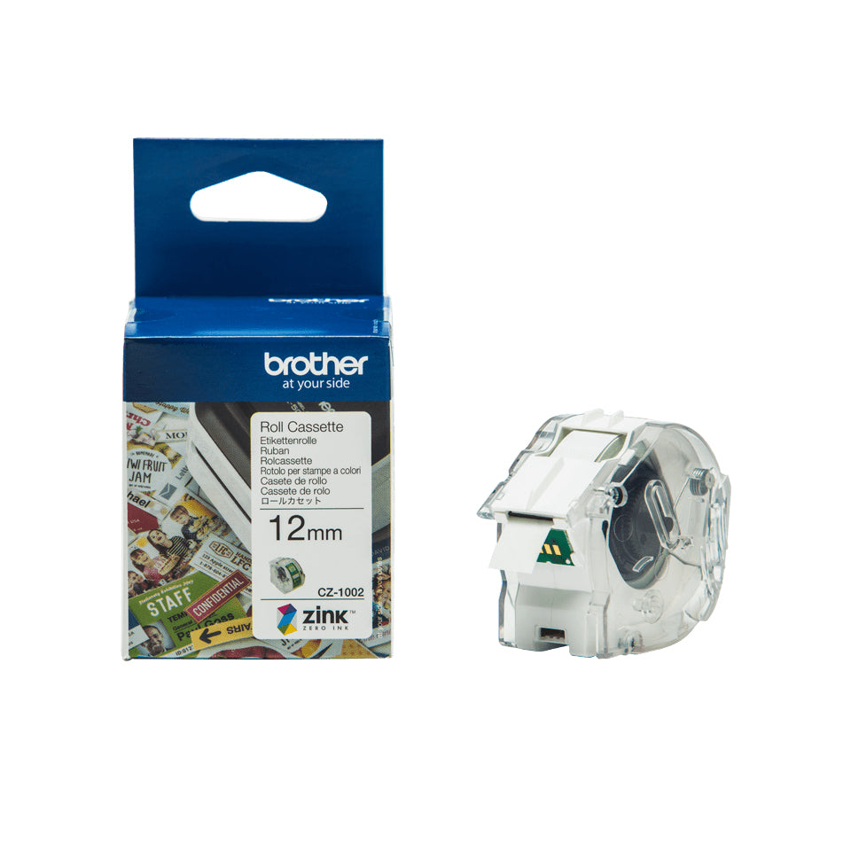 BROTHER CZ-1002 Ruban 12 mm de largeur pour VC-500W