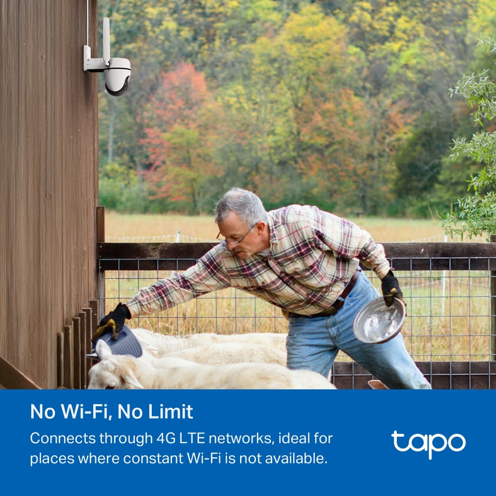 TP-LINK Tapo C501GW Outdoor Pan/Tilt 4G LTE Camera 1920x1080