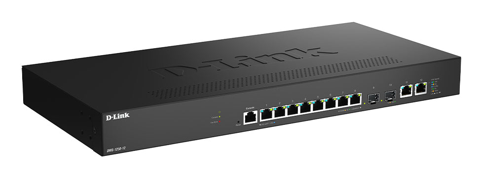 D-LINK 8-Port 2.5Gbps + 2-Port 10Gbps + 2-Port 10G SFP+ Smart Managed Switch