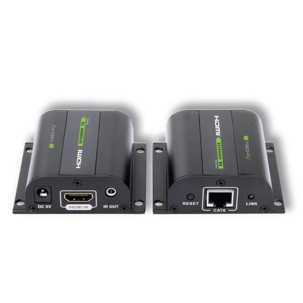 Techly IDATA EXT-E70I Extendeur HDMI 1080p60Hz jusqu'a 60m sur Cat6 avec IR