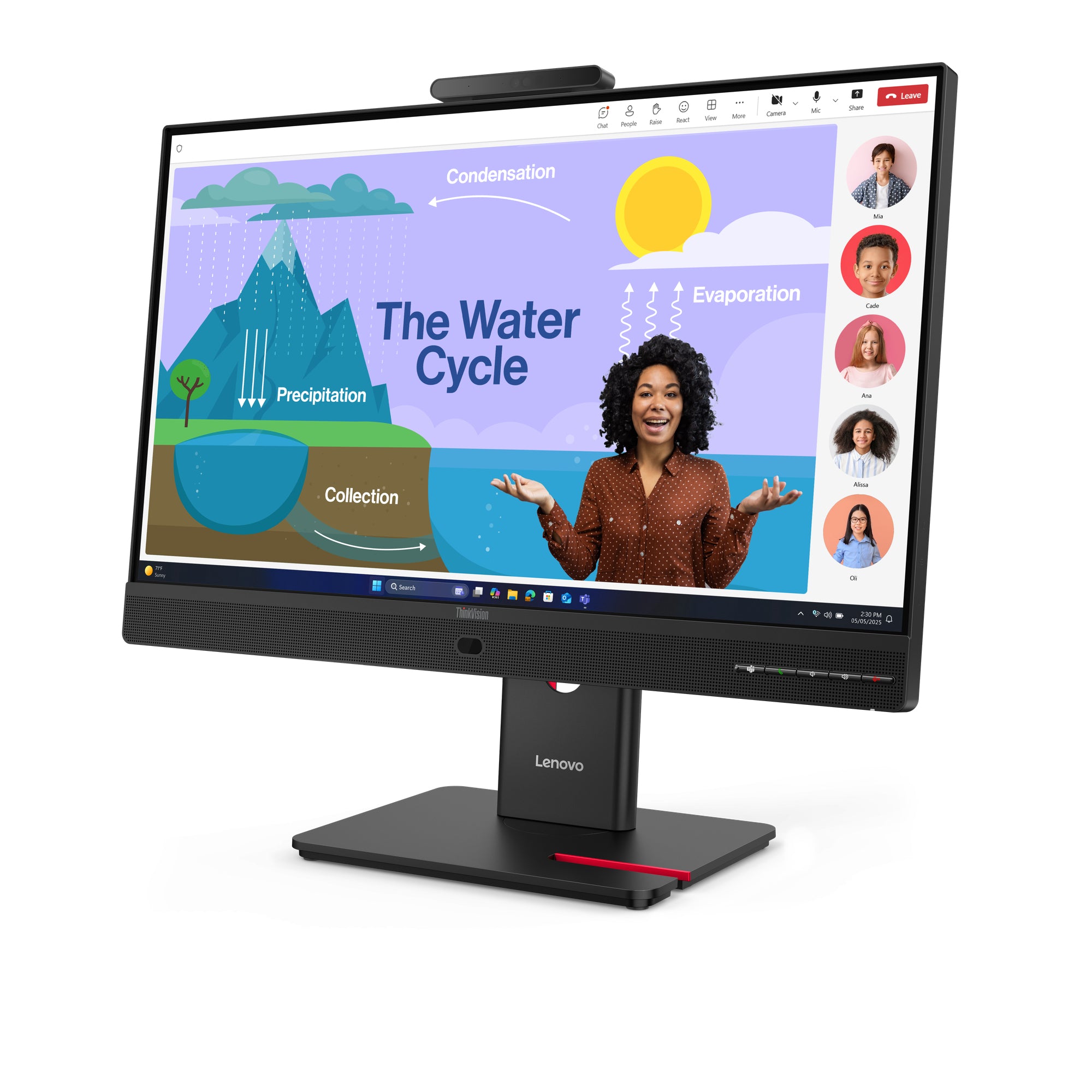 LENOVO ThinkVision T24D-4v 23.8p IPS FHD 16:9 120Hz 250 cd/m2 4ms HDMI DP USB 3.2. G1 Type-C