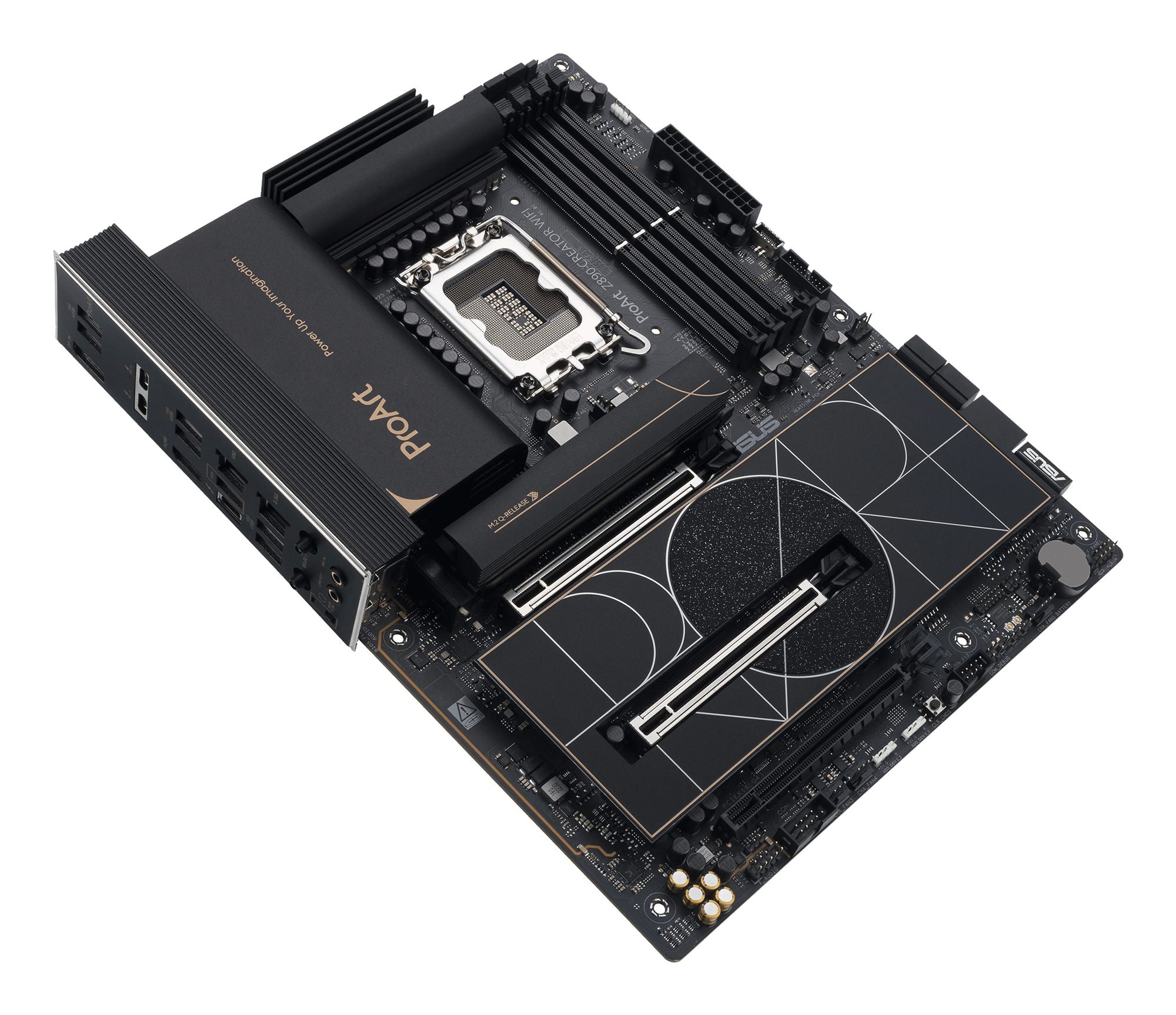 ASUS PROART Z890-CREATOR WIFI LGA1851 4xDDR5 ATX MB 4xSATA 1xHDMI 2.1 3xThunderbolt 5xM.2
