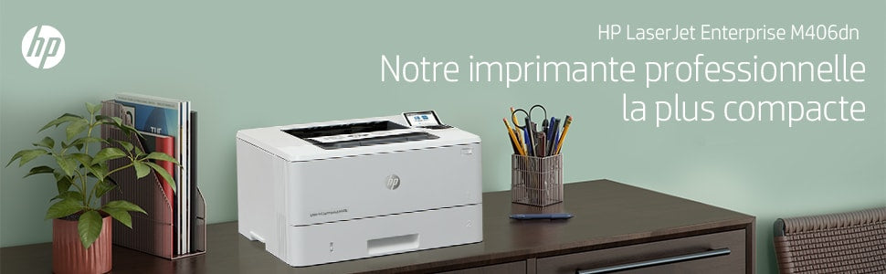 HP LaserJet Enterprise M406dn Printer Mono Duplex laser A4 1200x1200dpi 40ppm 350sheets USB LAN