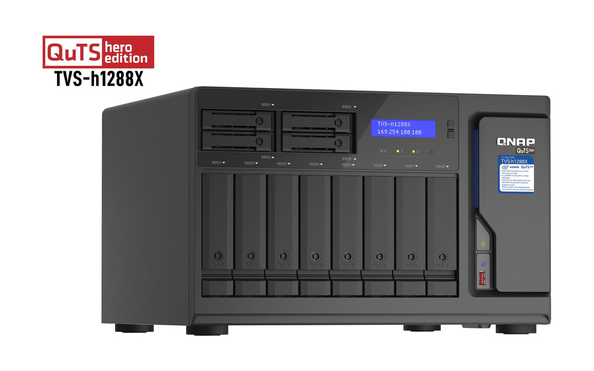 12-Bay TurboNAS Xeon W-1250 16GB RAM