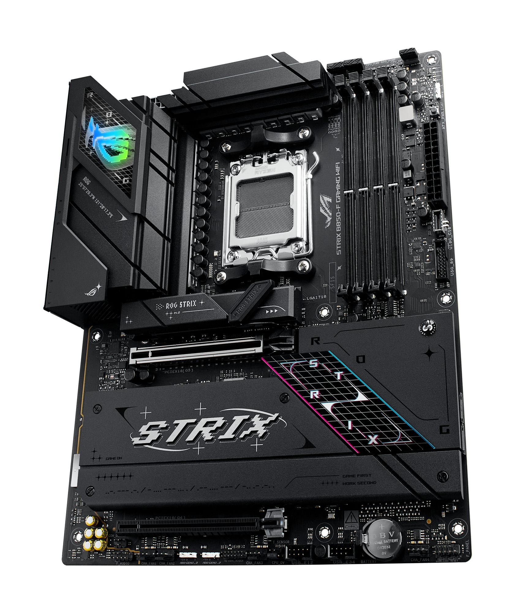 ASUS ROG STRIX B850-F GAMING WIFI AM5 DDR5 ATX MB 1xHDMI 1xDP 4xM.2 2xSATA