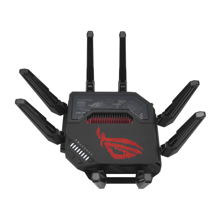 ASUS ROG Rapture GT-BE98 Quad-band WiFi 7 802.11be Gaming Router support new 320MHz bandwidth