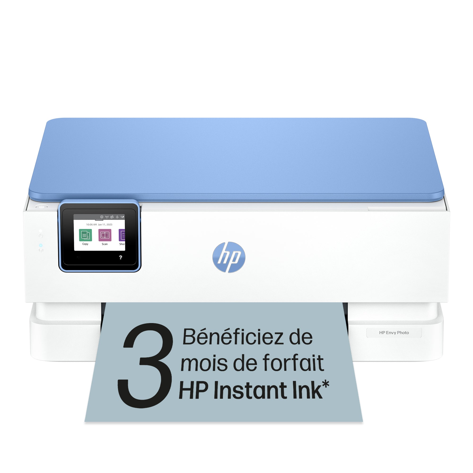 HP Envy Photo 7231 All-in-One Color Inkjet 10ppm Print Scan Copy Photo Printer USB 2.0 Wi-Fi
