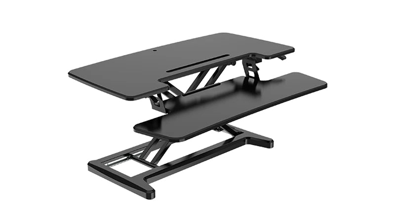 BAKKERELKHUISEN Support bureau assis-debout Riser 2 Noir