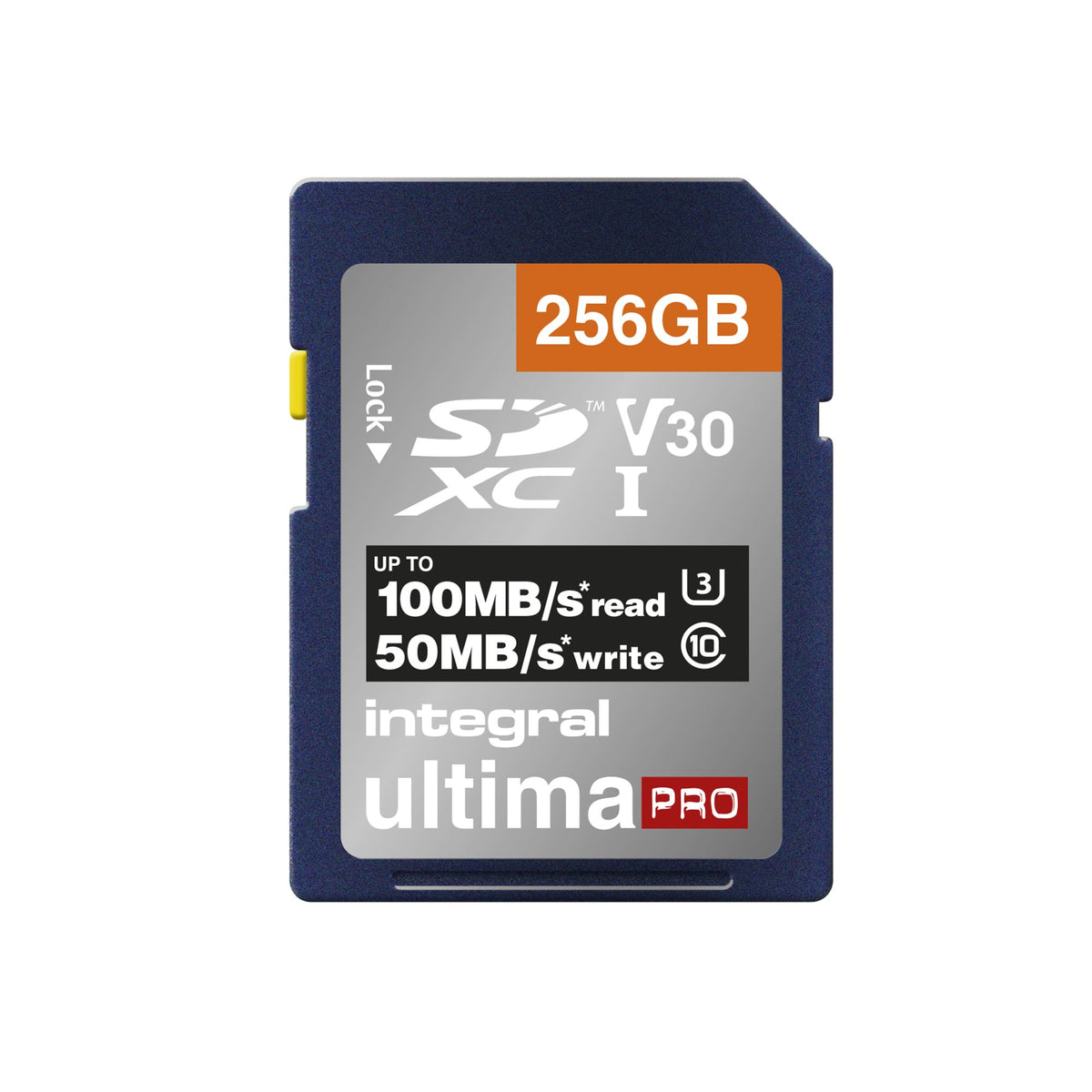 256GB SDXC CL10 UHS1 U3 V30-50MB/s
