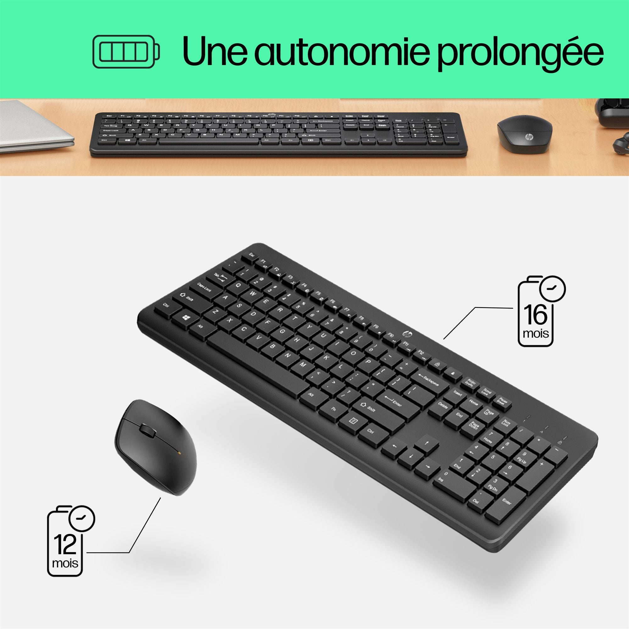 HP 230 WL Mouse+KB Combo