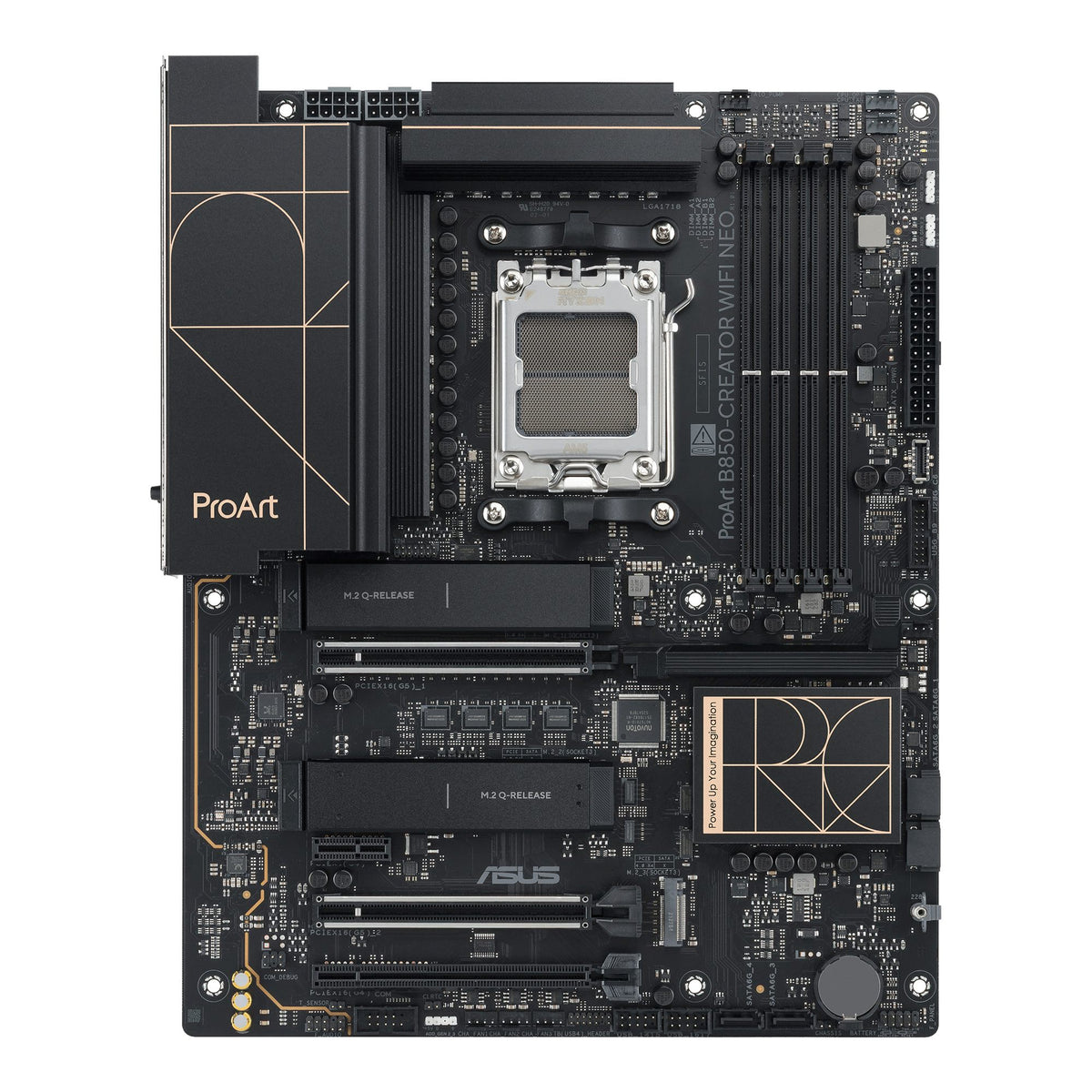 ASUS PROART B850-CREATOR WIFI NEO ATX motherboard 4xDDR5 2xPCIe 5.0 3xM.2 1xHDMI 2xDisplayPort 4xSATA