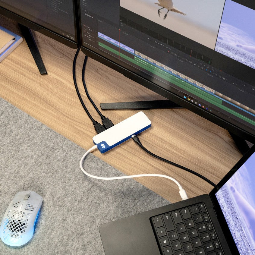 HyperDrive Flex 9 Port Dual 4K HDMI USB-