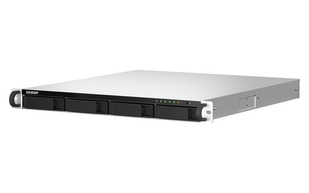 QNAP TS-464U-8G 1U 4-Bay rackmount NAS Intel Celeron N5105/N5095 quad-core 8Go RAM