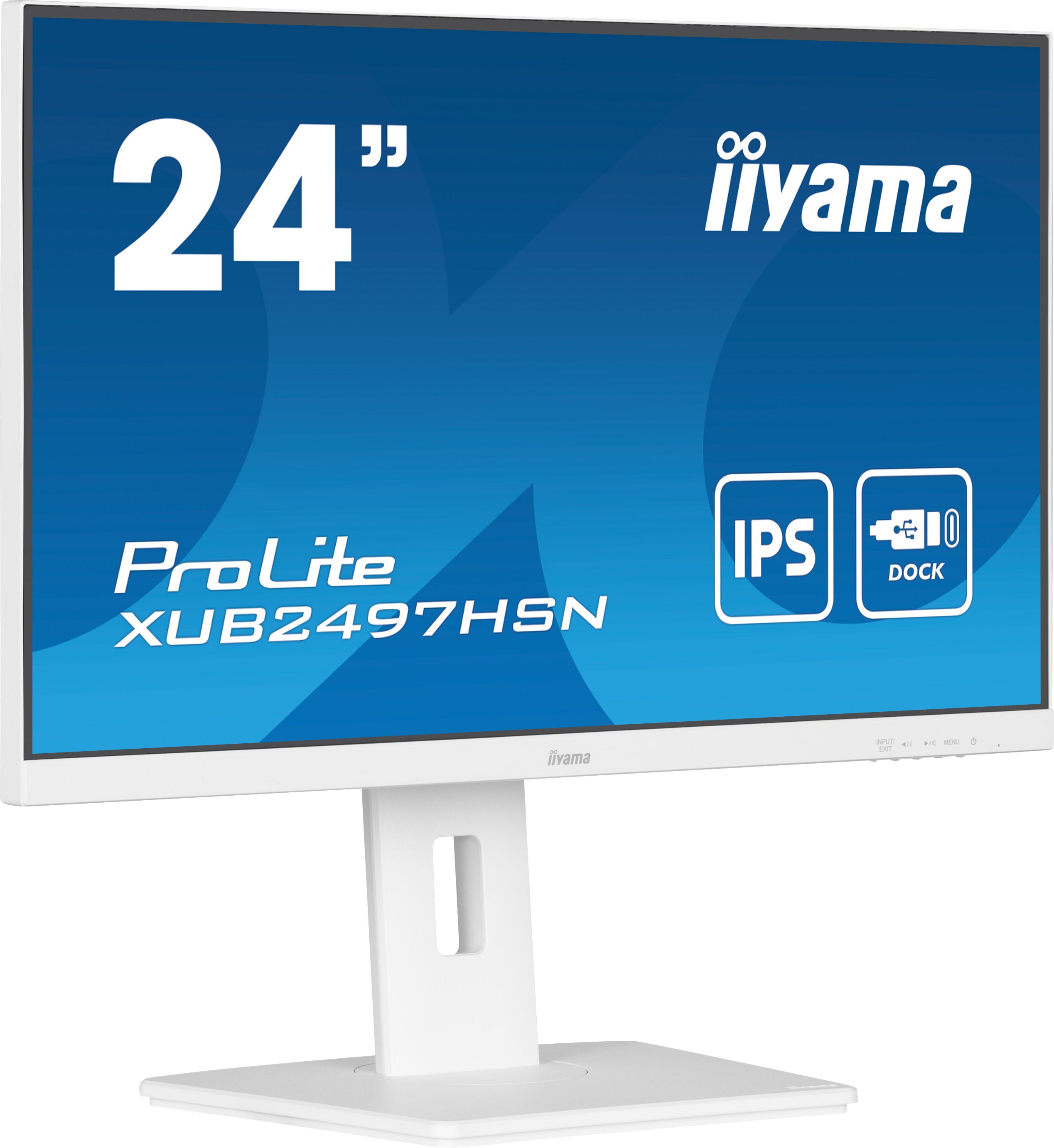 IIYAMA- Ecran bureautique 24" XUB2497HSN-W1 Blanc