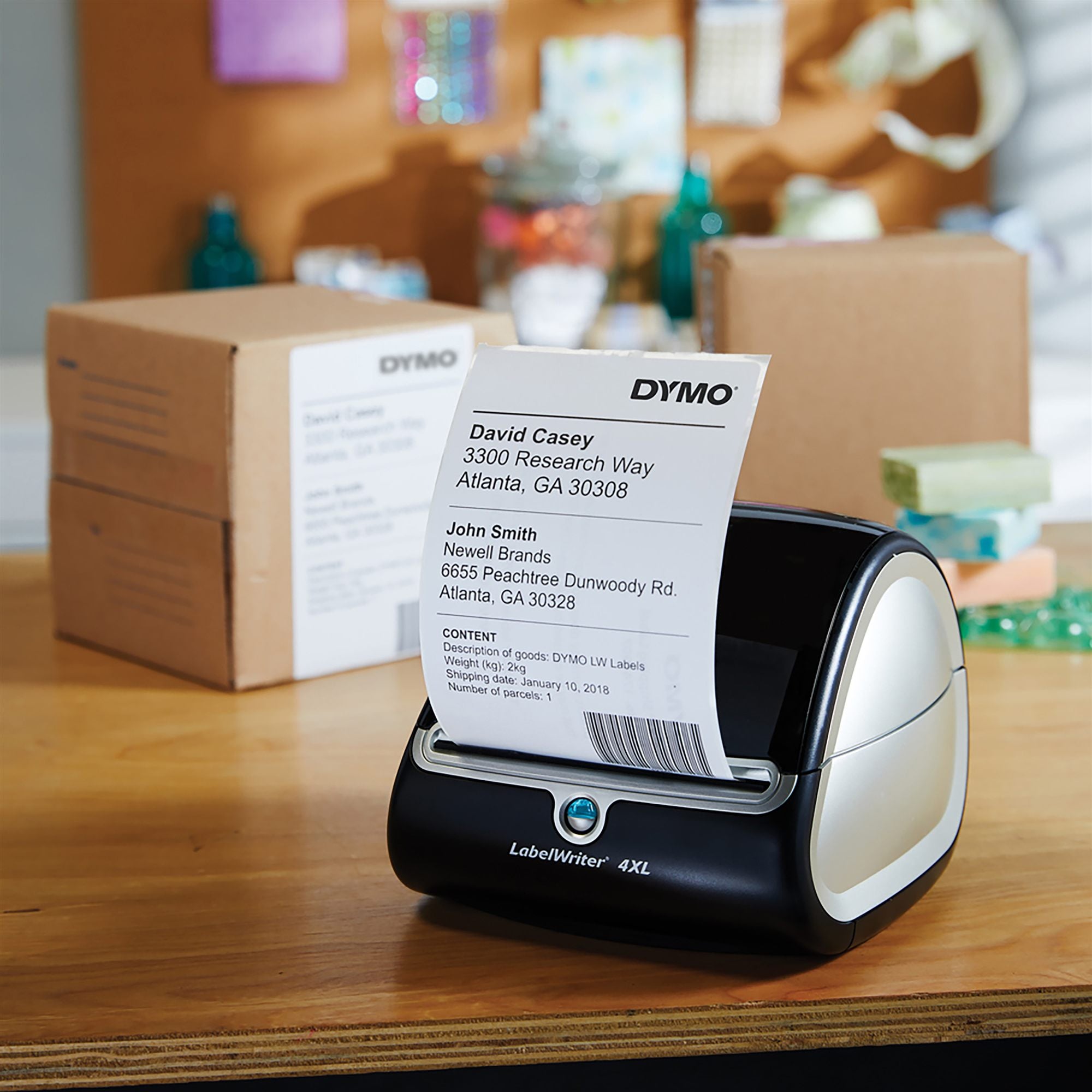 Rouleau Dymo 220 étiquettes adress 104X159MM L.Writer 4XL