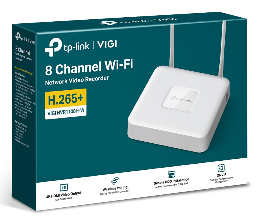 TP-LINK 8 Channel Wi-Fi Network Video Recorder