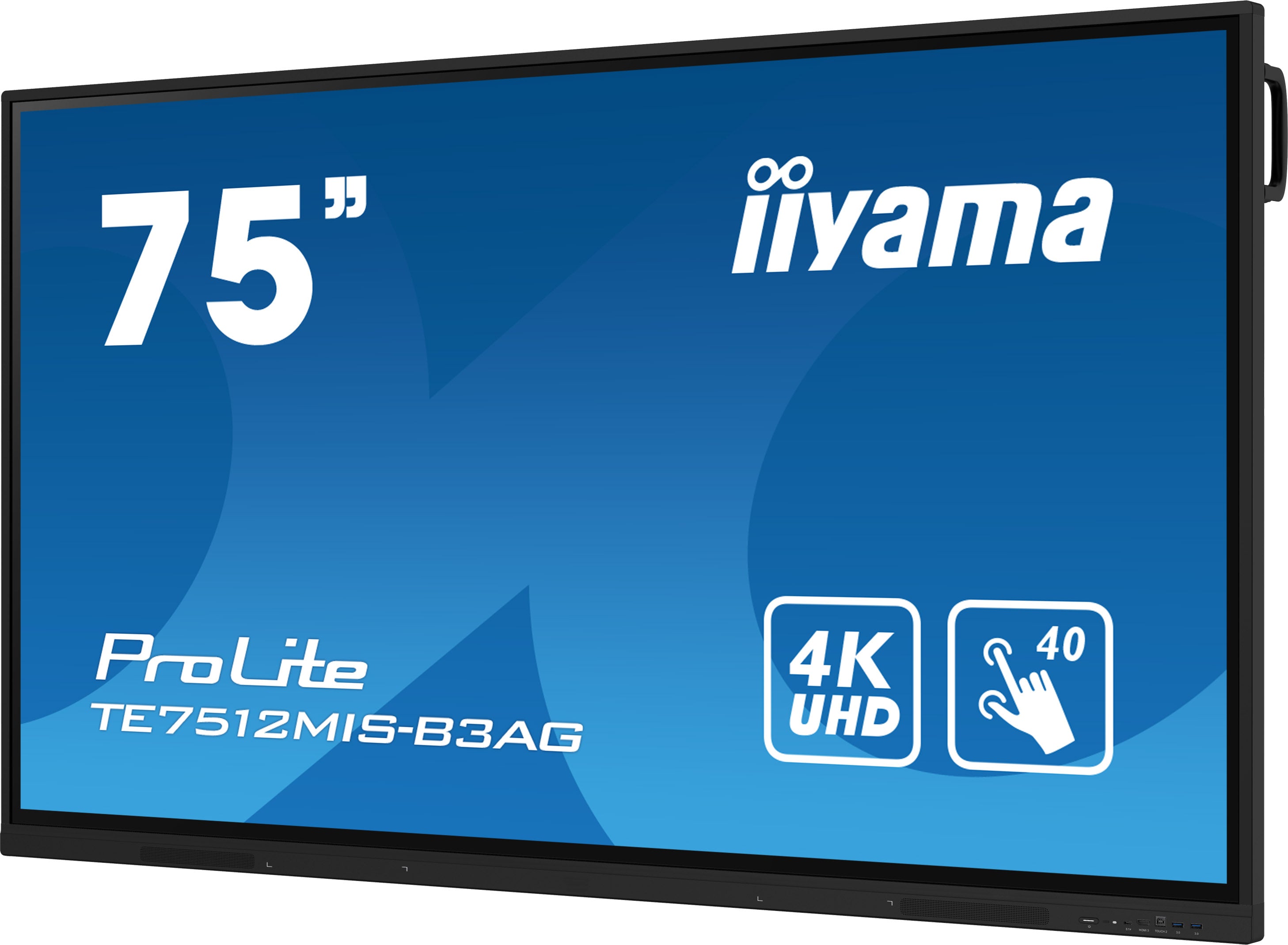 IIYAMA- Afficheur professionnel tactile 75" TE7512MIS-B3AG
