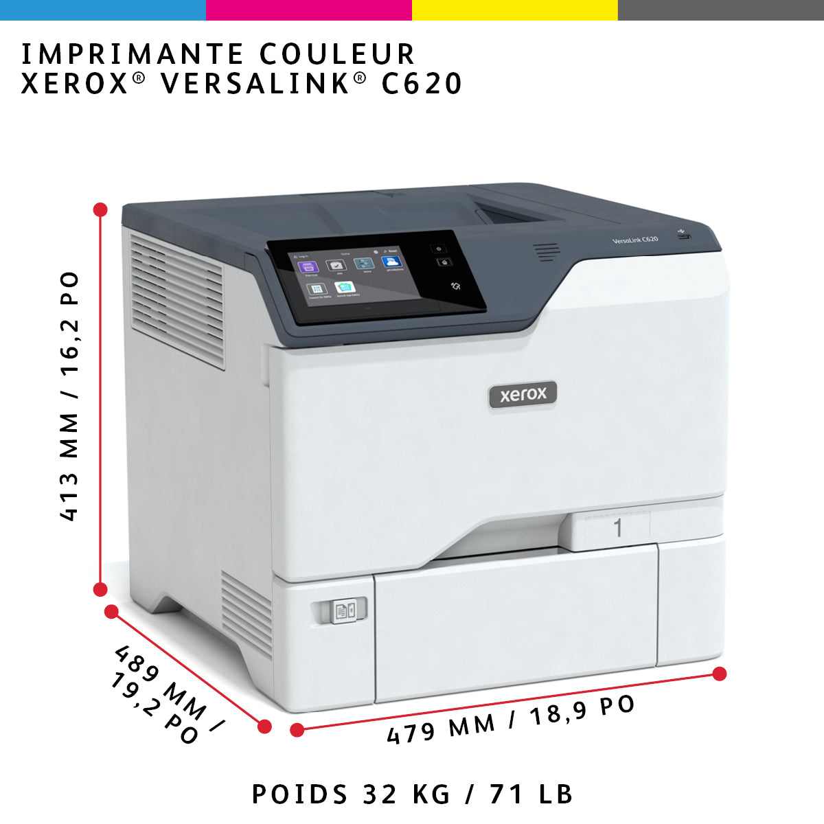 VersaLink C620 A4 50ppm Duplex Printer P