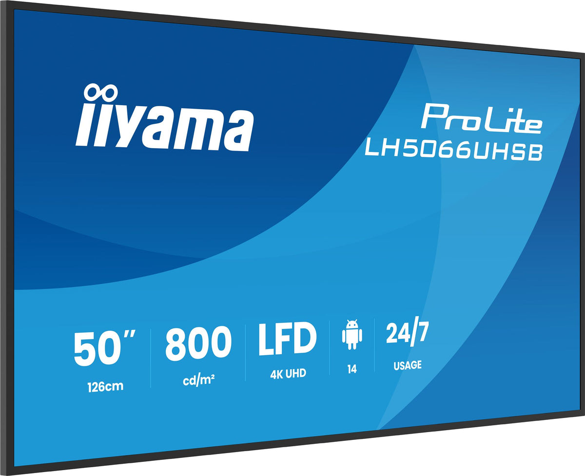 50" 3840x2160 UHD IPS VESA Mount 400x300