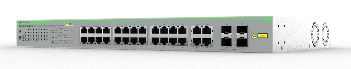 Switch WSmart 24x10/100/1000TX PoE+, 4xSFP100M/1G, PoE+ 370W