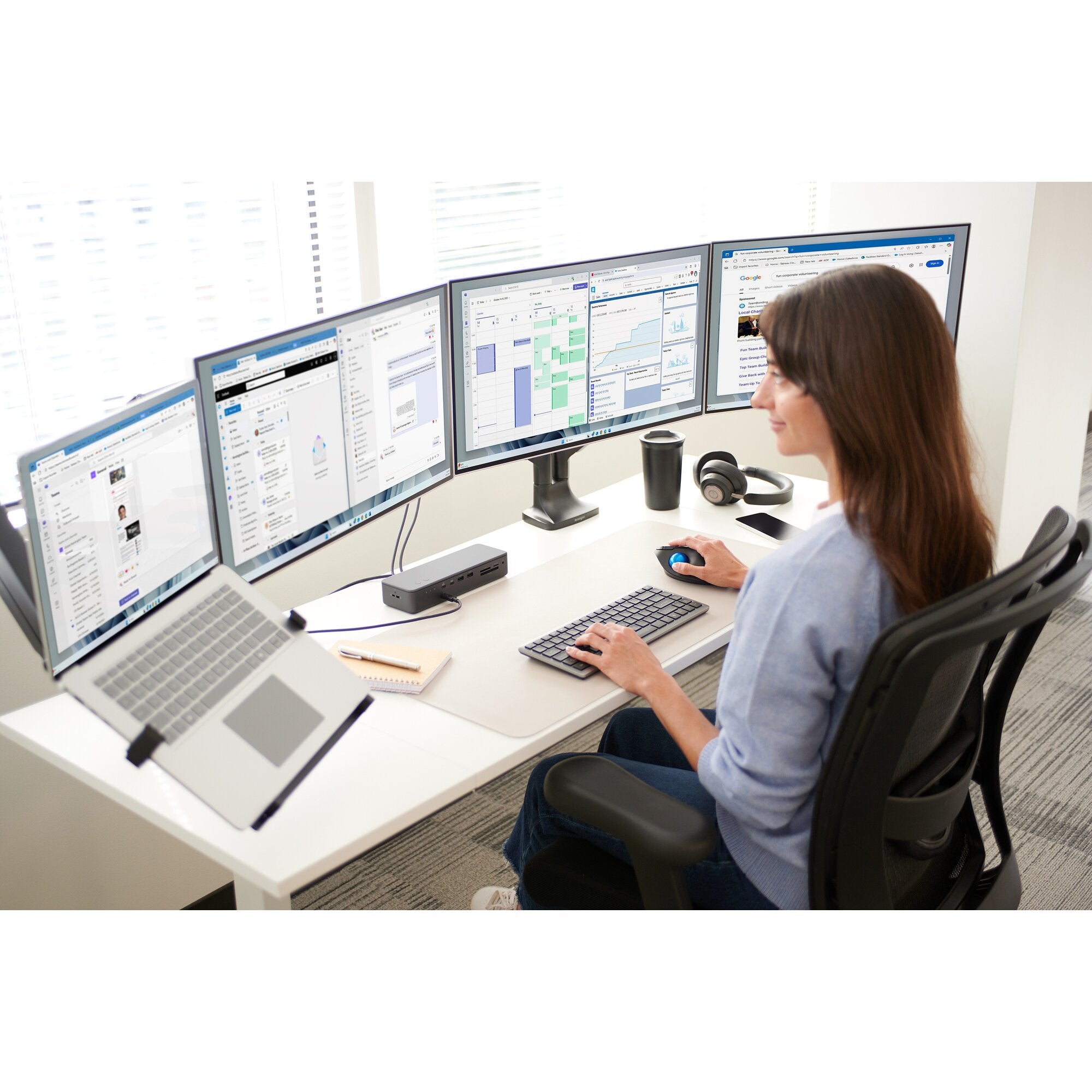KB435 EQ Rechargeable Multi-Device Compa