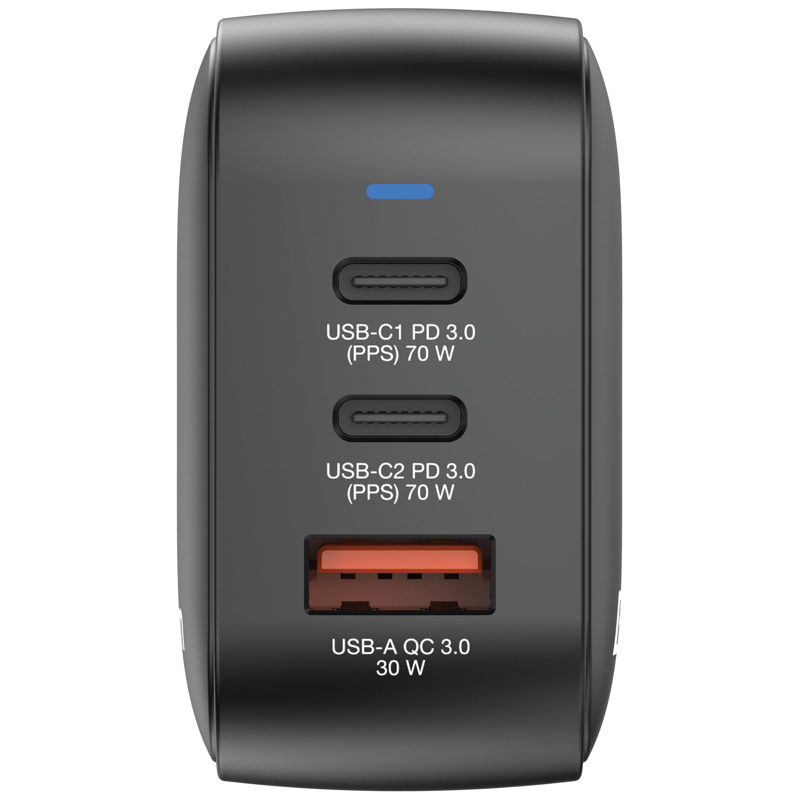 VERBATIM MINI GAN CHARGER 70W 3 PORT US/EU/UK ADP WCF (P)