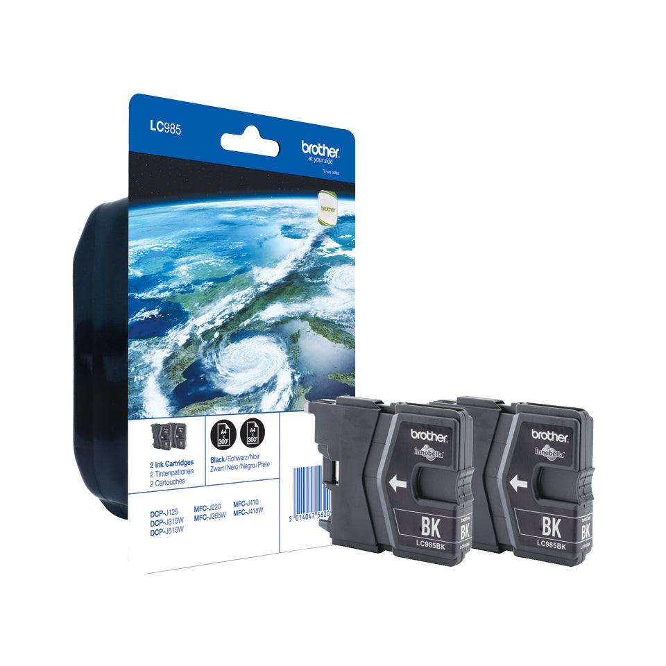 Ink Cart/Black Blister 2Pk DCP-J315W