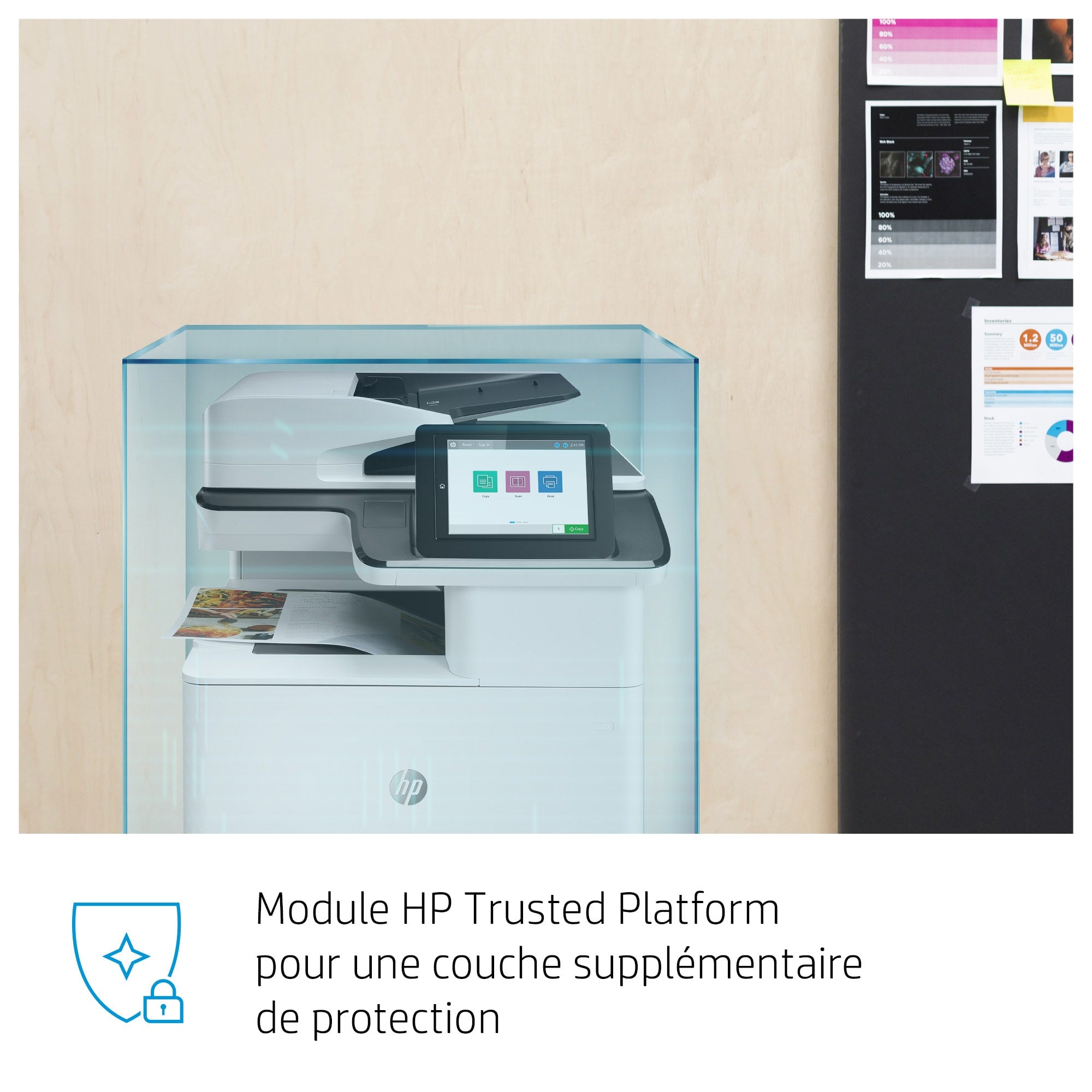 HP Color LaserJet Enterprise MFP M776dn MFP colour laser 297x864mm A3 46ppmcopy 46ppmprint 650 sheets USB 2.0 LAN Wi-Fi