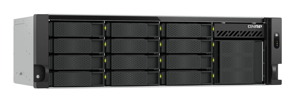 3U short-depth Rackmount NAS 12x3.5"&4