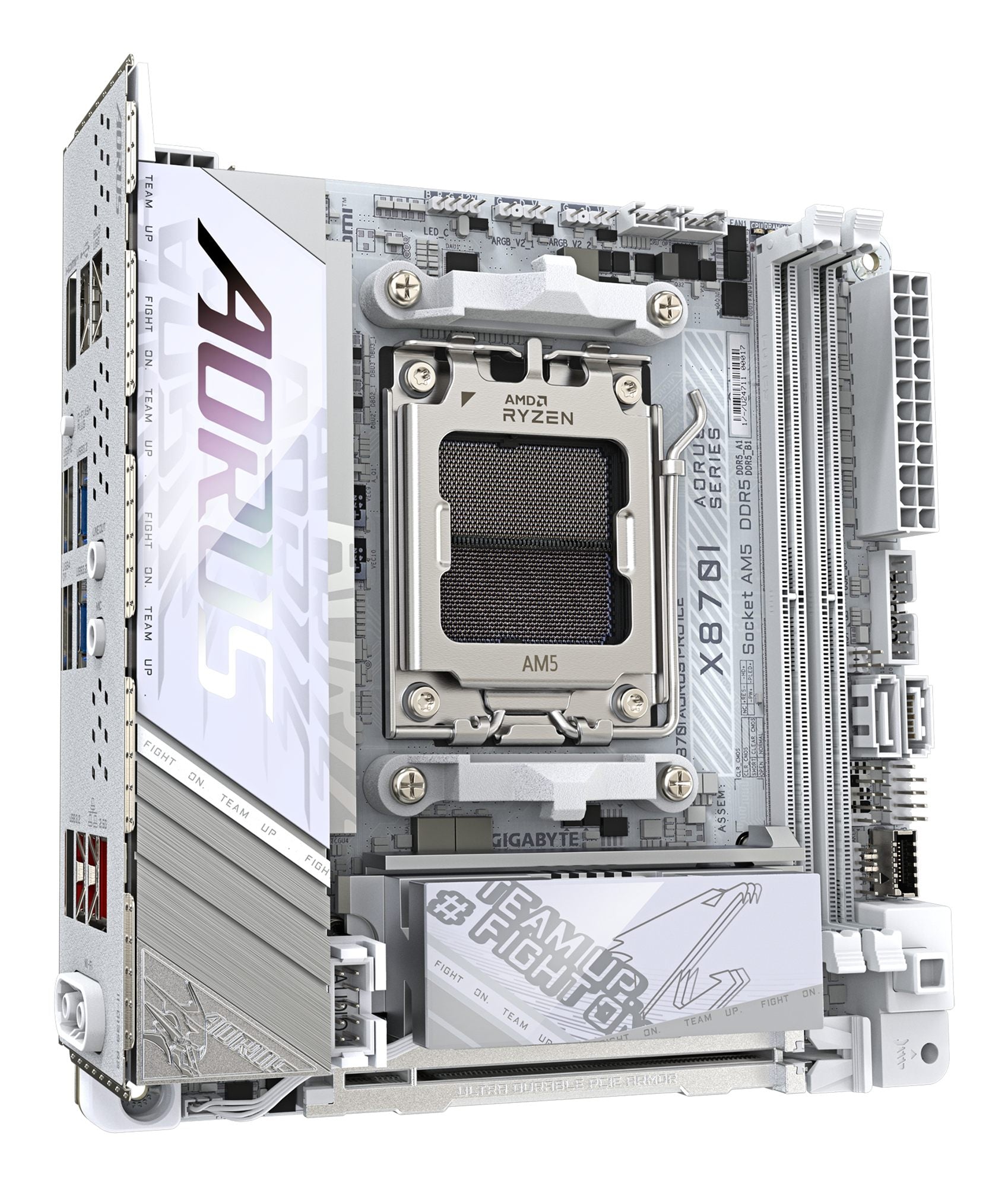 GIGABYTE X870I AORUS PRO ICE carte mere AMD X870 Emplacement AM5 Micro ITX