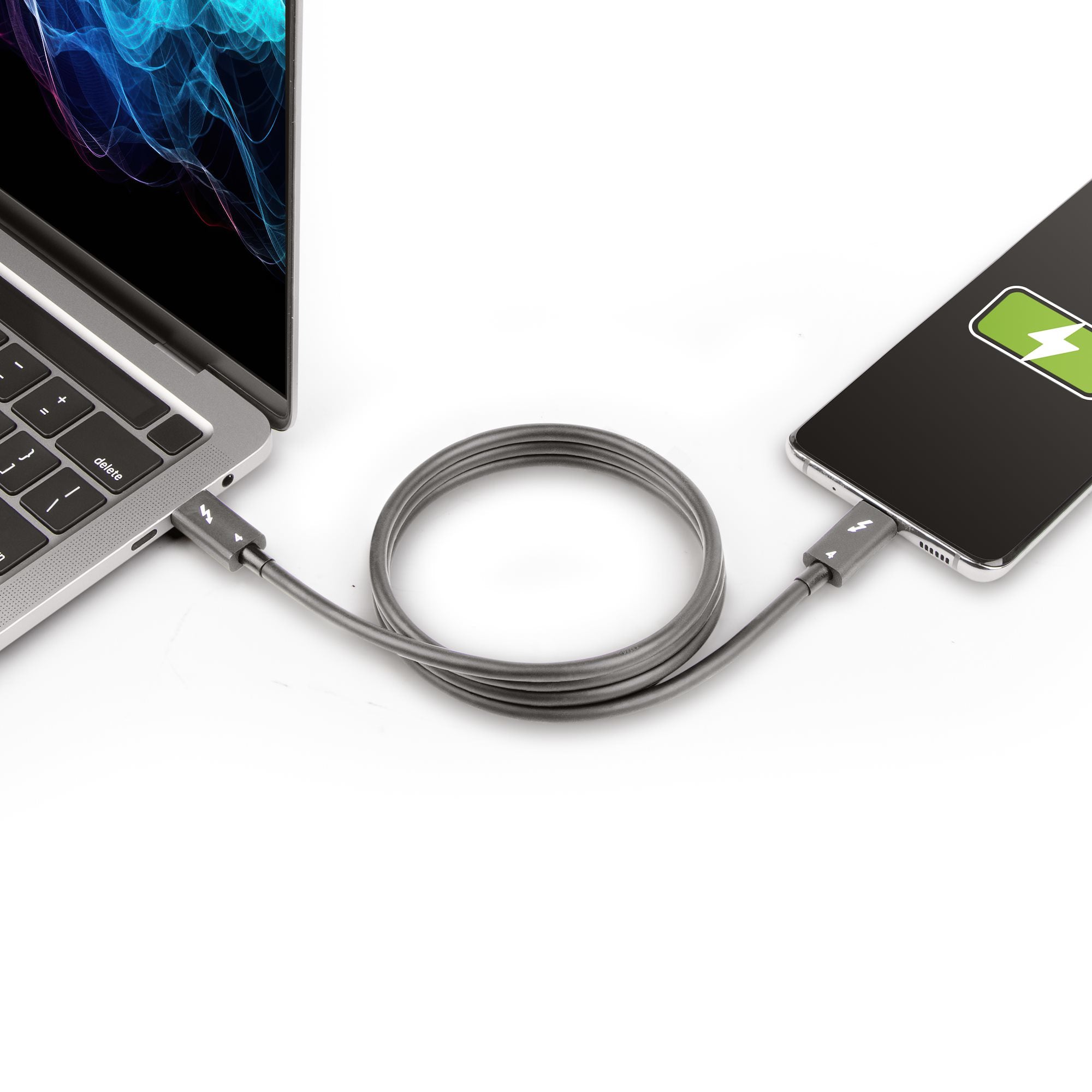 3ft Thunderbolt 4 Cable 40Gbps 100W
