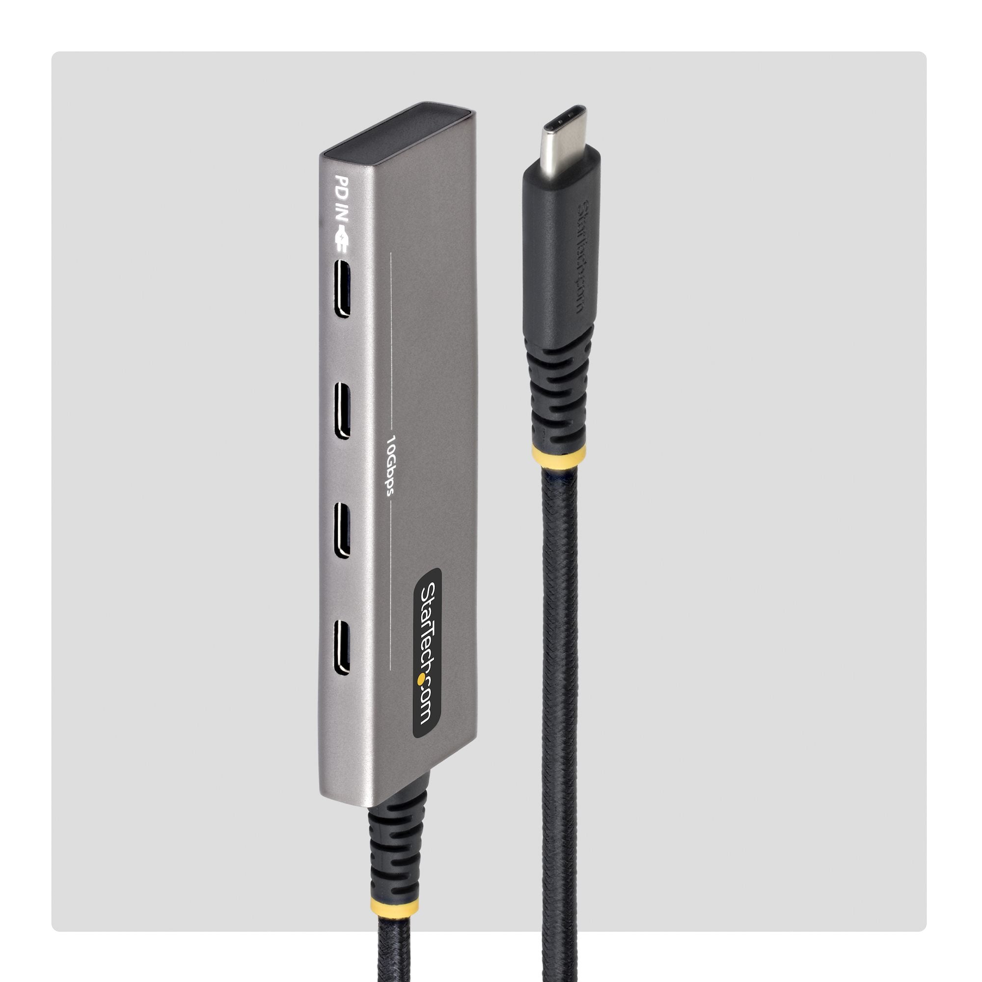 4-Port USB-C Hub 10Gbps 4x USB-C Ports
