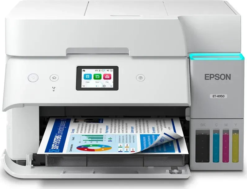 EPSON EcoTank ET-4956 Inkjet MFP A4 18ppm ISO USB WLAN Wi-Fi