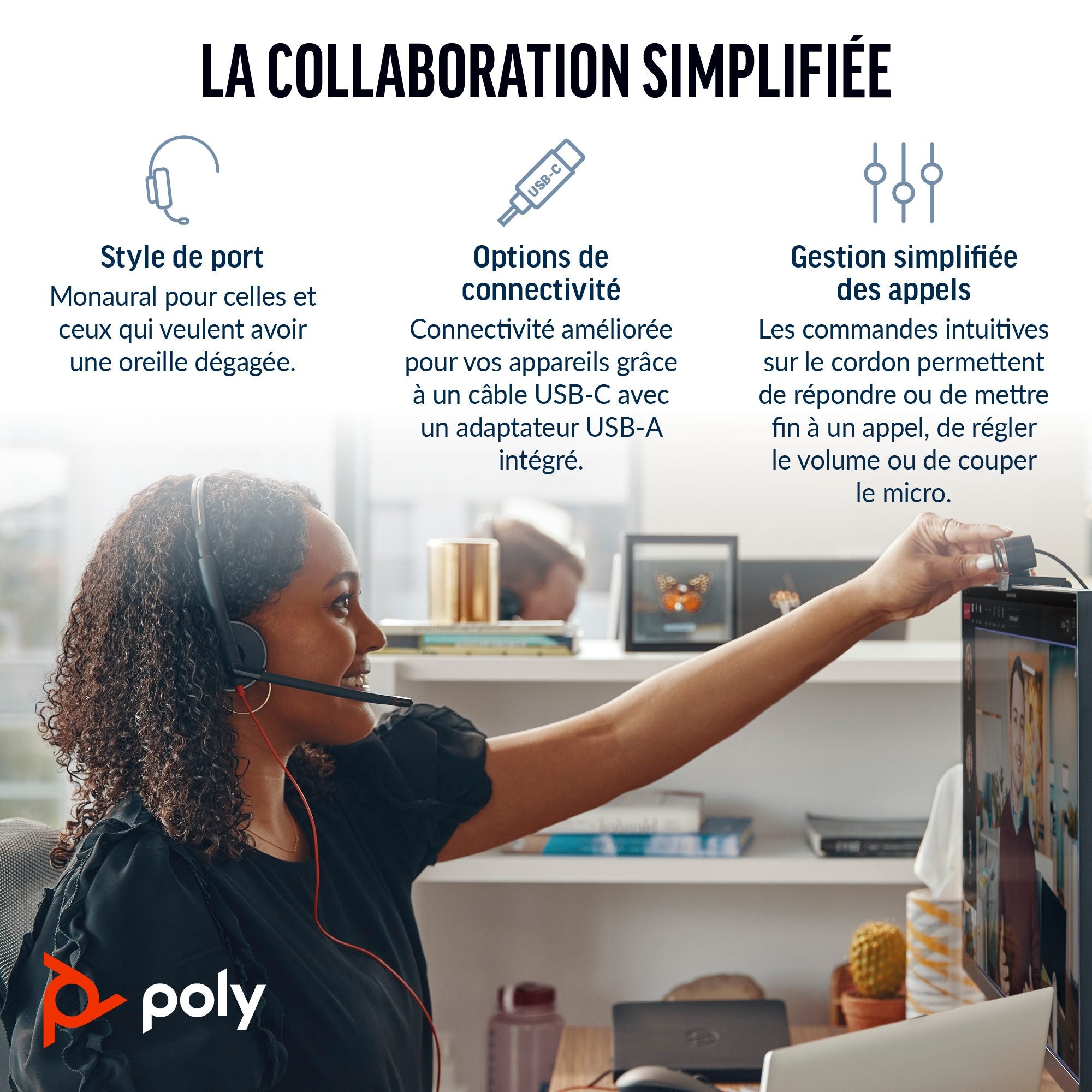 Poly BW 3210 USB-C HS+USB-C/A Bulk