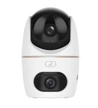 Dahua H5D-5F Caméra intérieure Wi-Fi 5+5MP, double objectif, panoramique et inclinaison