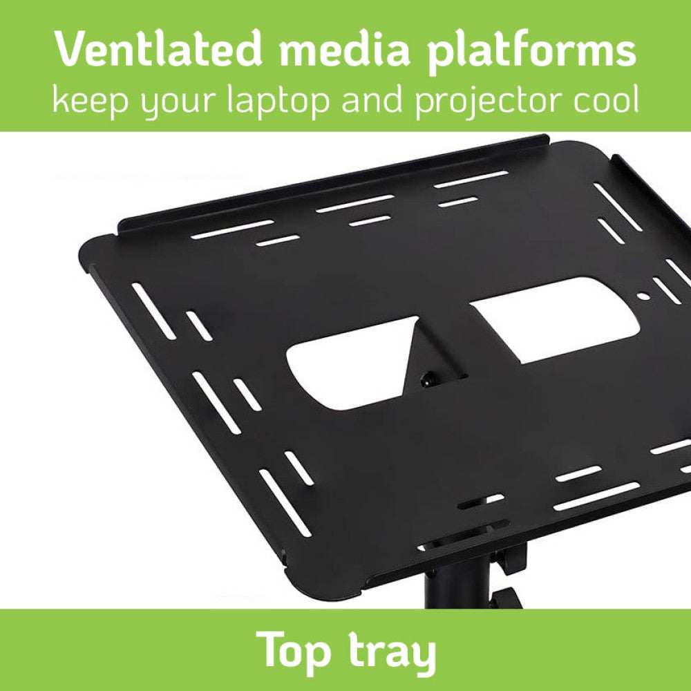 Techly ICA-TB TPM-10 Table de projecteur en métal