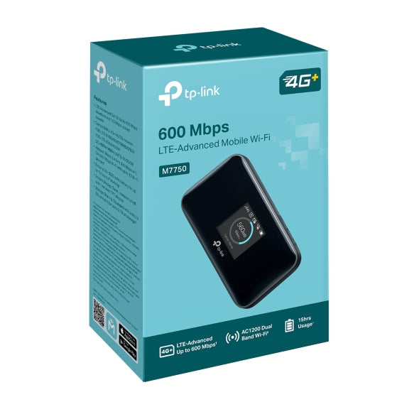 TP-Link M7750 routeur cellulaire, passerelle et modem Routeur de réseau cellulaire
