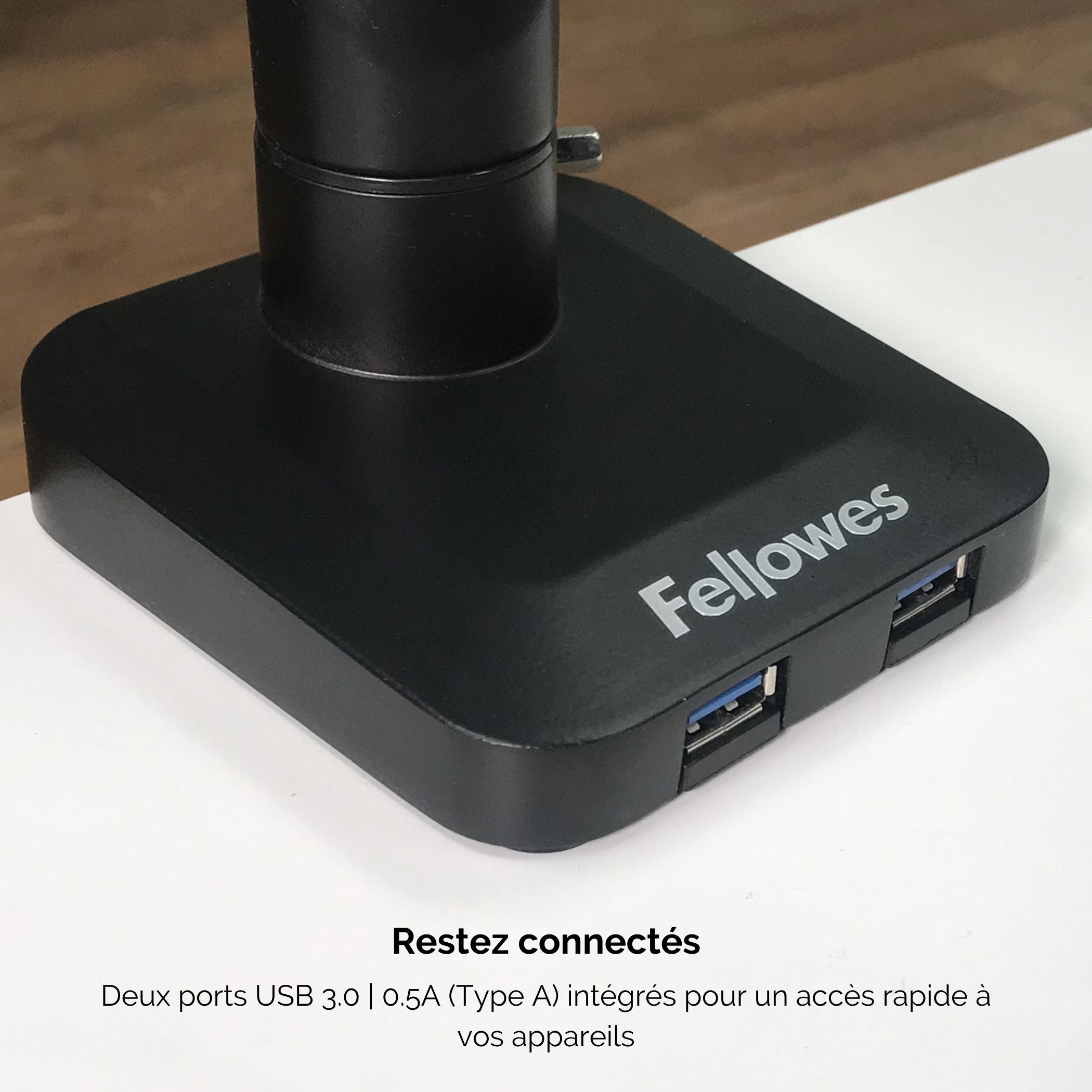 FELLOWES PLATINUM SERIES SINGLE MONITOR ARM