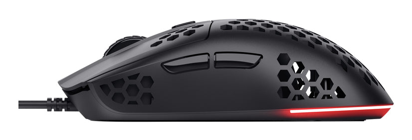 TRUST Souris gaming filaire HELOX ultra légére - Noire