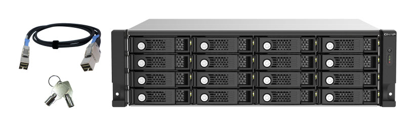 16-bay 3U SAS 12Gbps JBOD exp unit RPSU