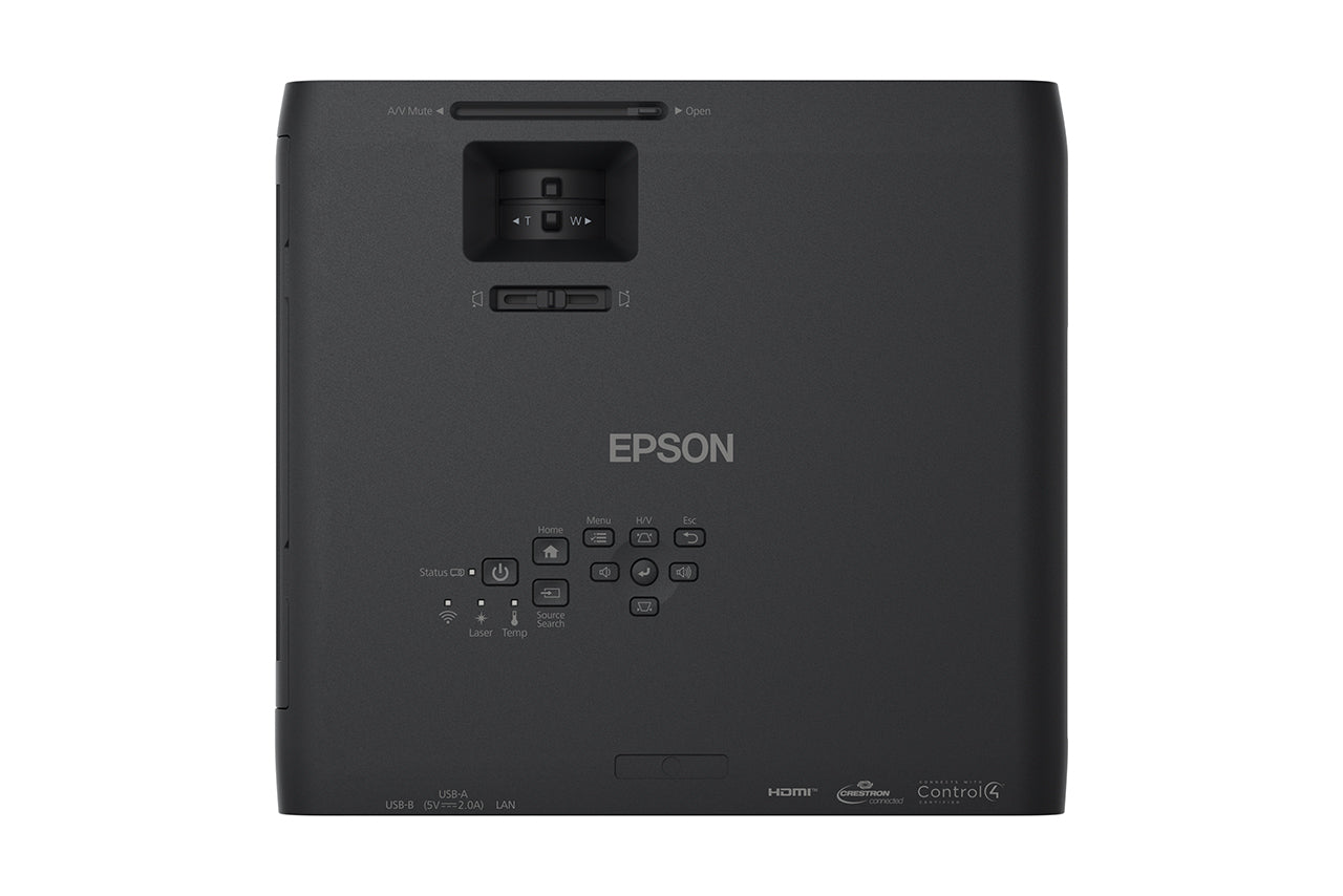 EPSON EB-L265F Projecteur laser 4600Lm Full HD 1.32 - 2.12:1 16:9 VGA HDMI x2 RJ45 Wi-Fi Miracast noir