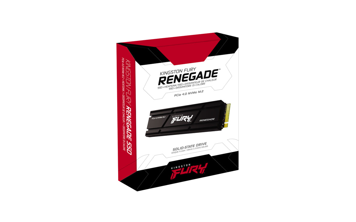 KINGSTON 1To Renegade PCIe 4.0 NVMe SSD w/ Heatsink