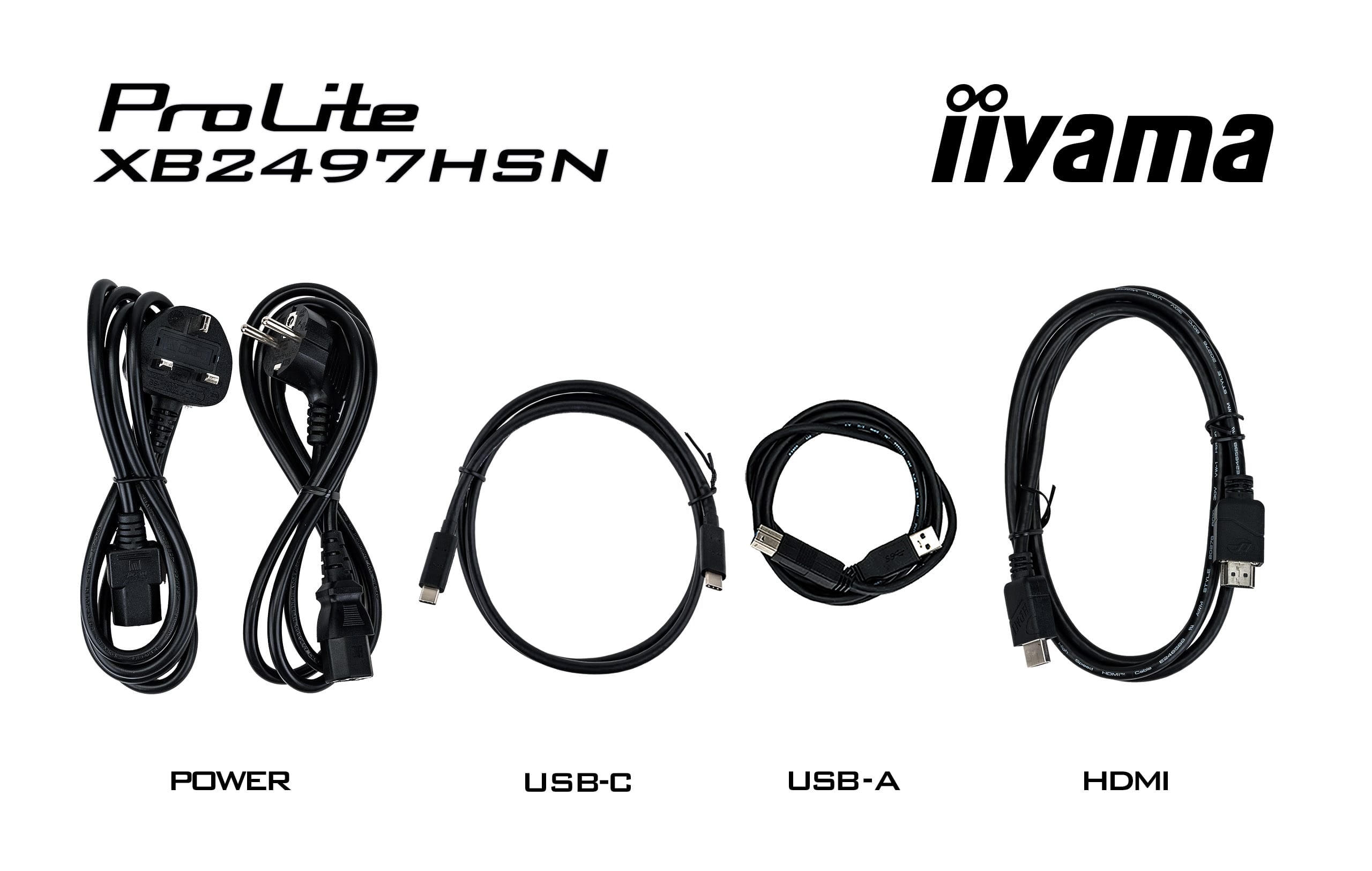 XB2497HSN-B1 24" FHD+USB-C Dock+LAN