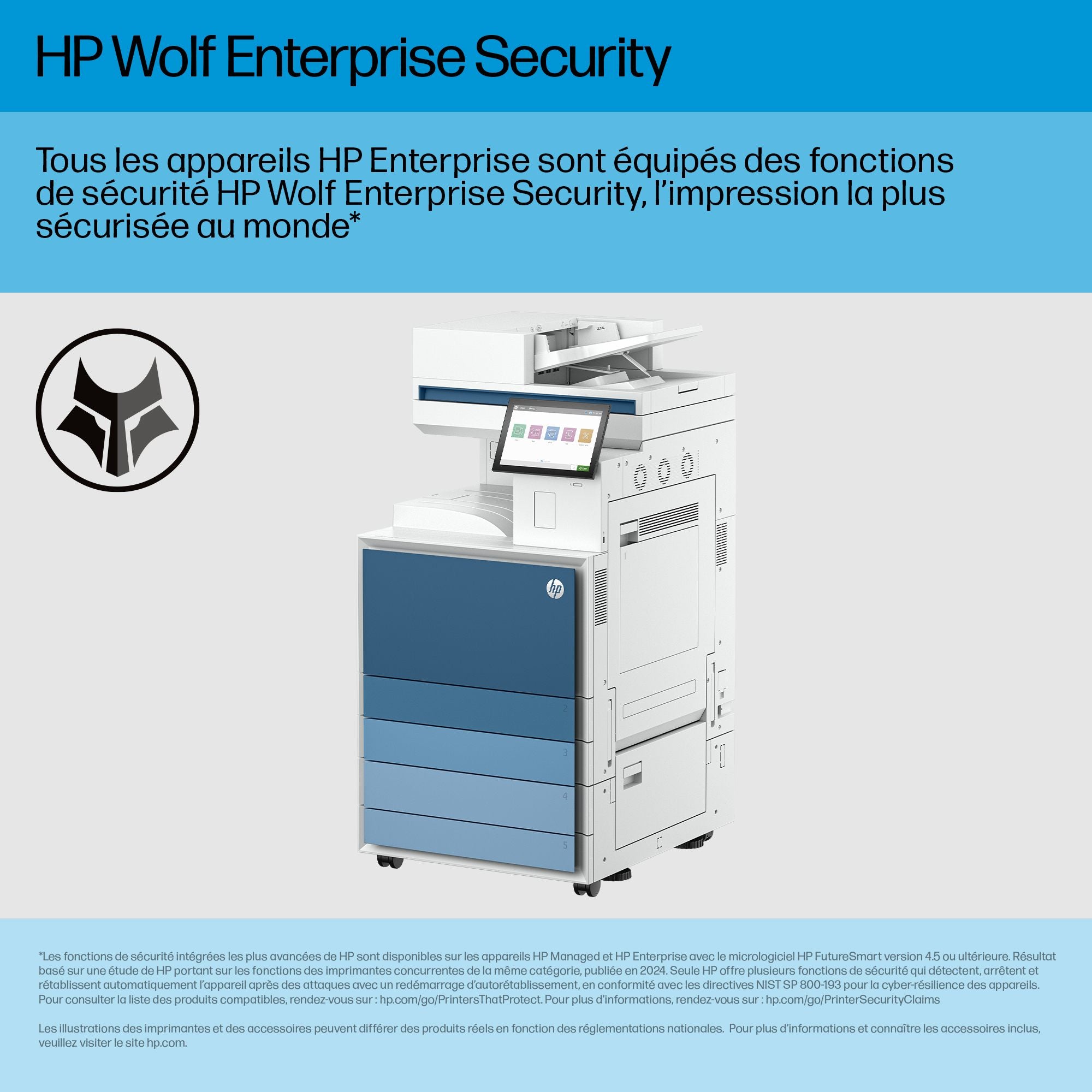 HP LaserJet Ent MFP 8601DN Printer EU