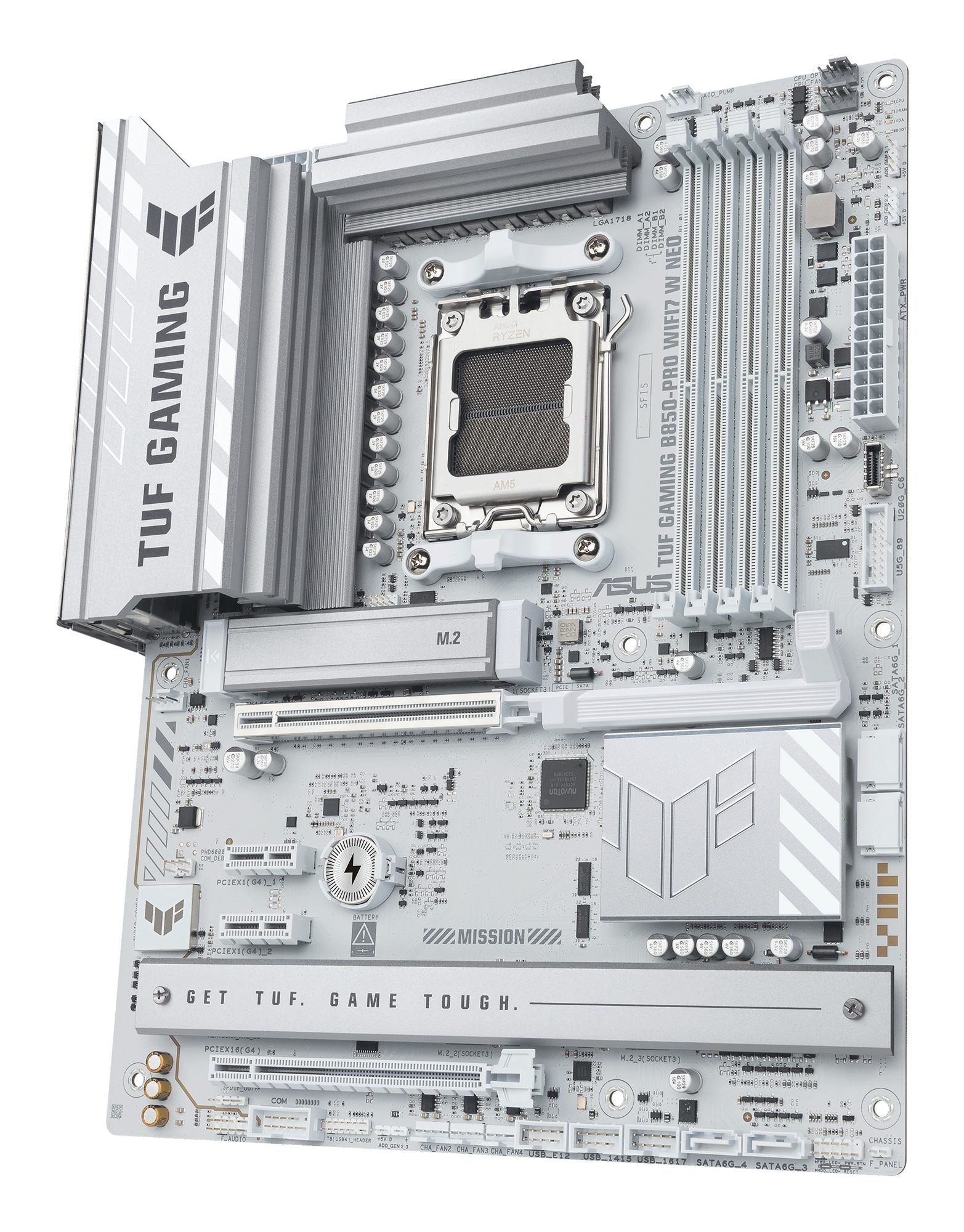 ASUS AMD B850 ATX motherboard DDR5 PCIe 5.0 3xM.2