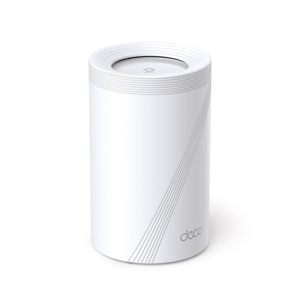 TP-LINK BE9300 Whole Home Mesh Wi-Fi 7 Unit Tri-Band 574Mbps at 2.4GHz + 2880Mbps at 5GHz + 5760Mbps at 6GHz Internal Antennas