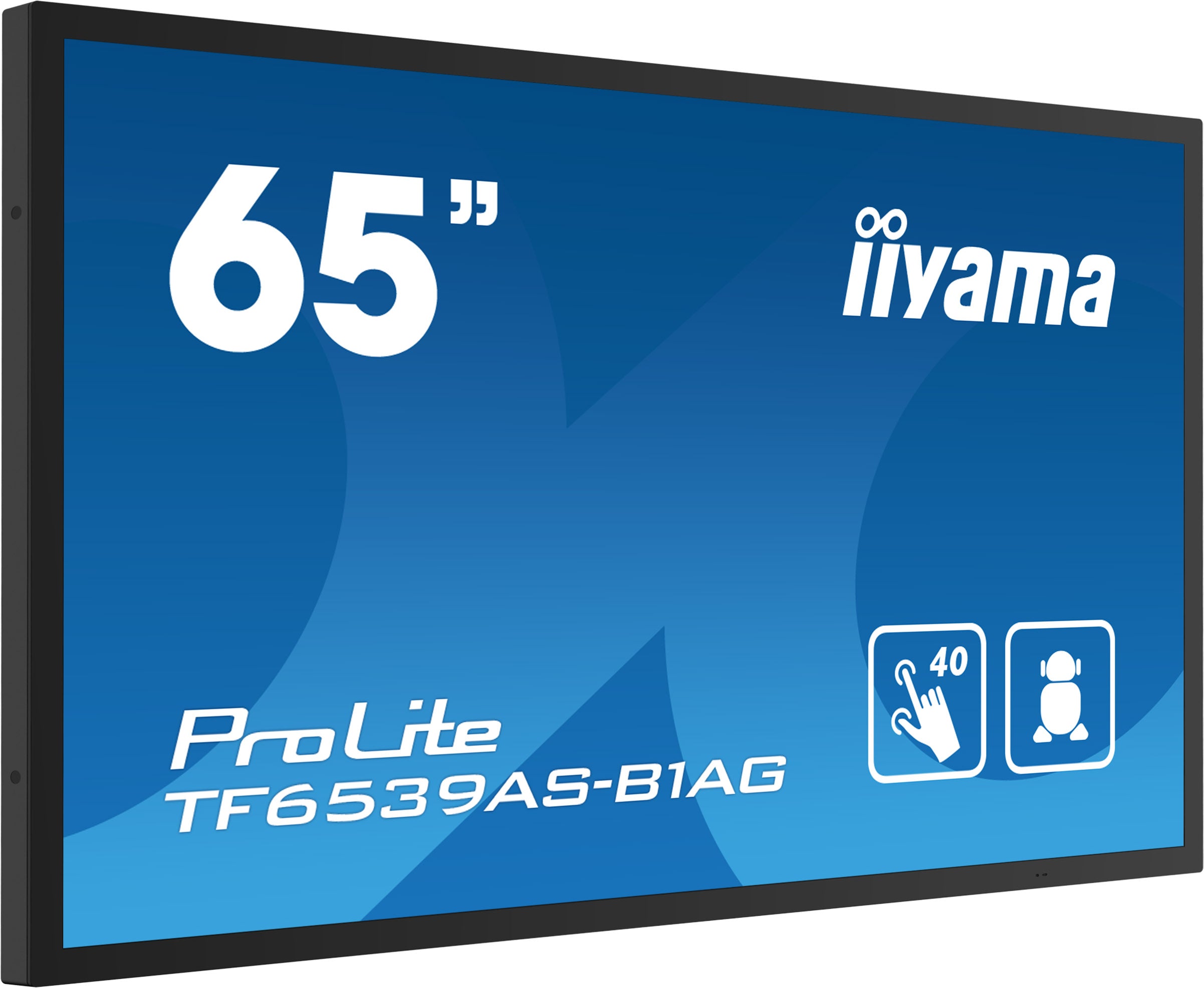 65" Bonded PCAP Anti-glare Bezel Free 40