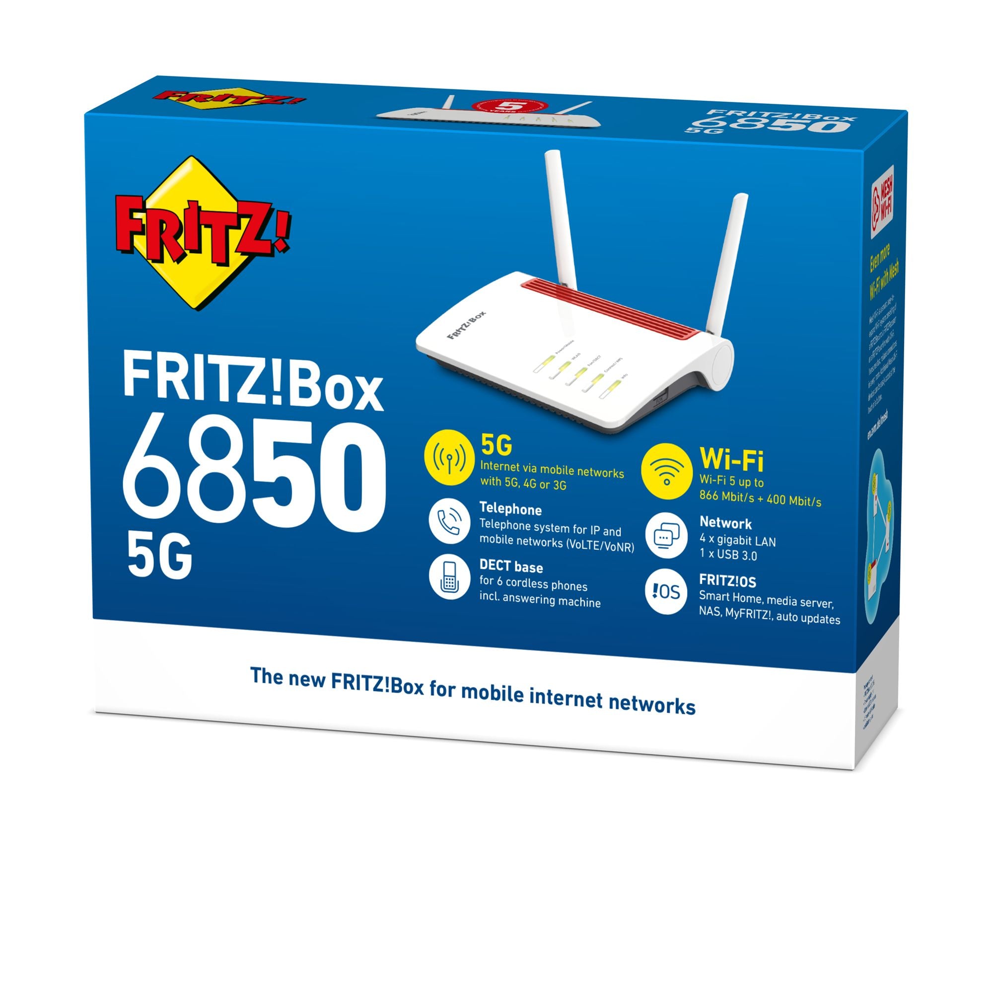 FRITZ!Box 6850 5G international
